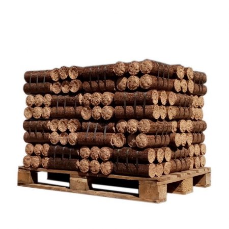 Verdichtetes Holz – Hartholz + Weichholz – 1/2 Palette von 480 kg
