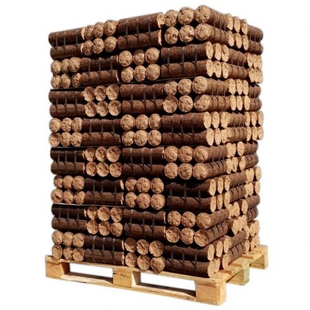 Verdichtetes Holz – Nachtholz – 960-kg-Palette