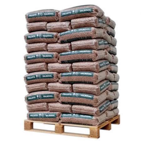 Pellet Valboval – Palette von 65 Säcken von 15 kg