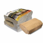 Tecsabuch verdichtete Holzscheite rechteckig pro Palette mit 100 Säcken