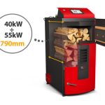 Holzvergaserkessel Attack SLX Profi Lambda Heizkessel 20kw bis 55kw