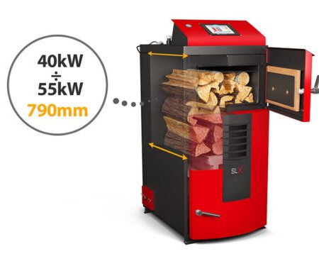 Holzvergaserkessel Attack SLX Profi Lambda Heizkessel 20kw bis 55kw